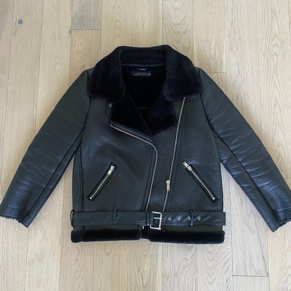 Zara Shearling Jacket